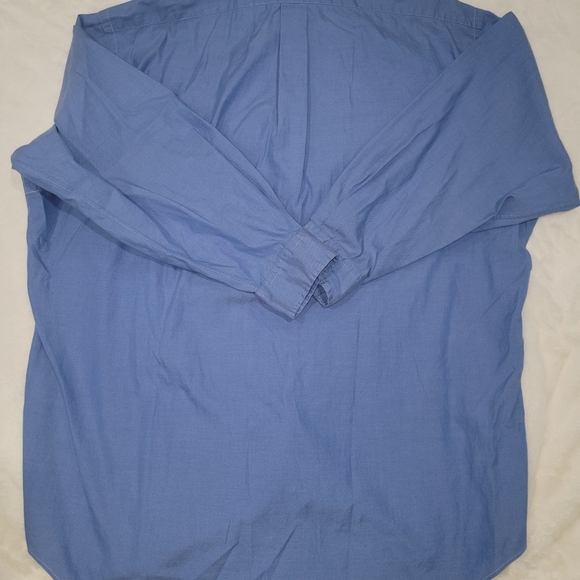 Polo by Ralph Lauren Blue Dress Shirt Classic Style - Picture 4 of 4